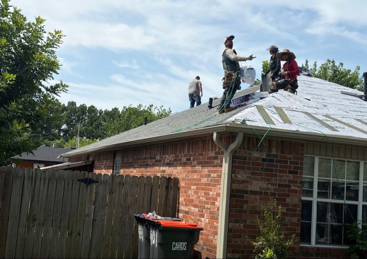 Gallery photos for Roof Replacement in Progress in Springdale: Image #3