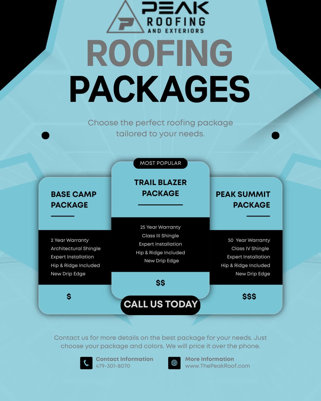 Roofing Packages Tailored for You image