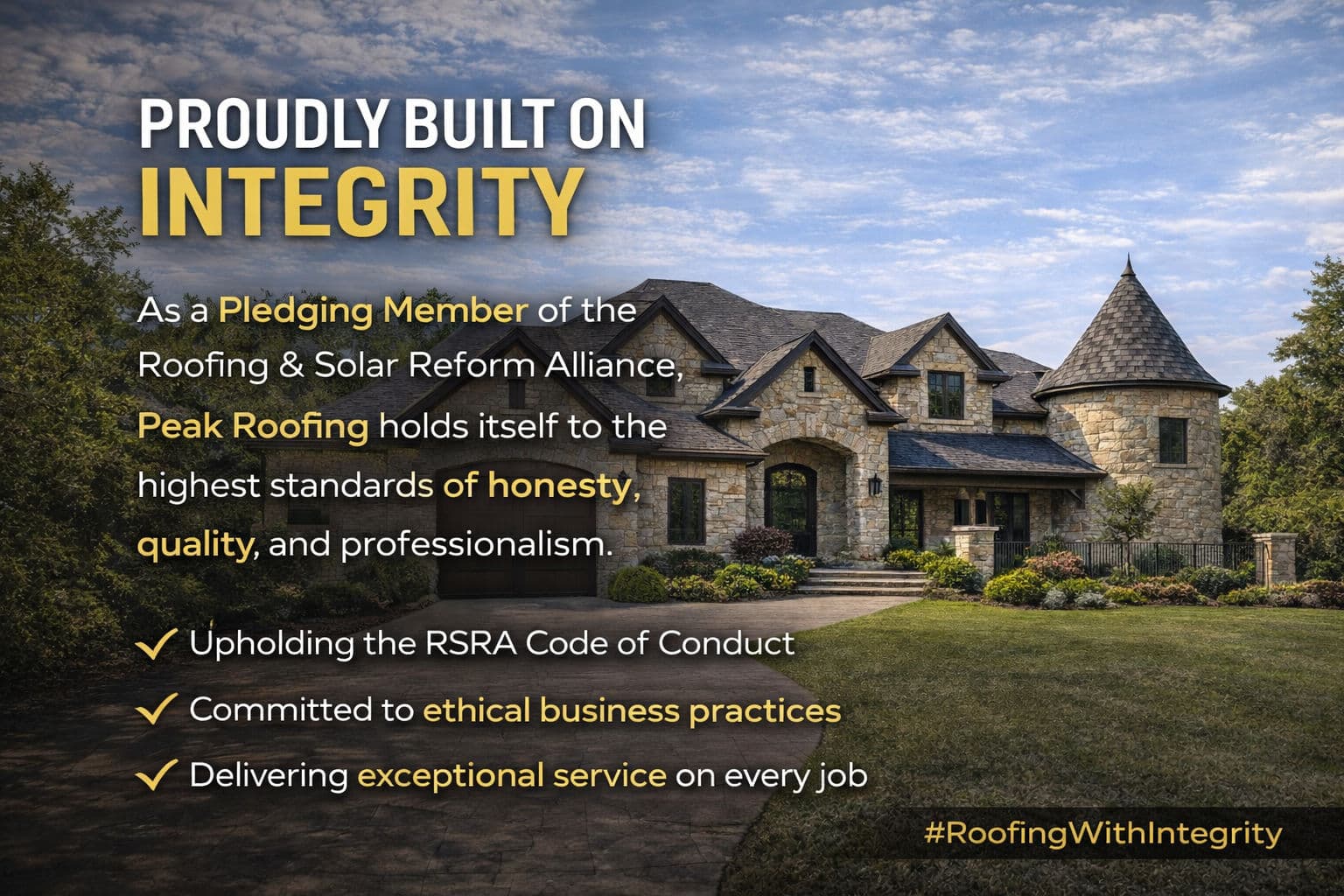 Project Proud Member of the Roofing & Solar Reform Alliance image