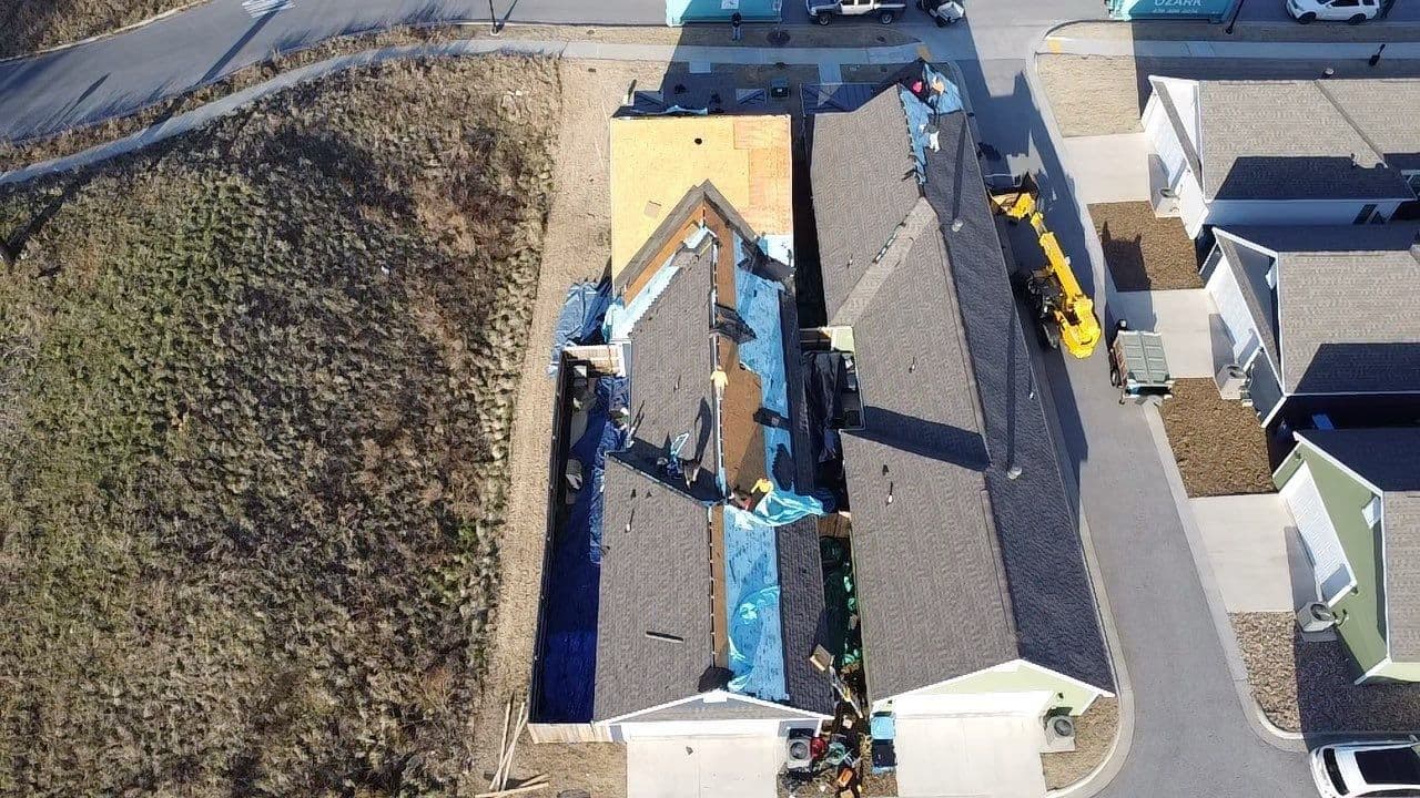 Gallery photos for Roof Replacement for Bentonville Multi-Family Property: Image #1