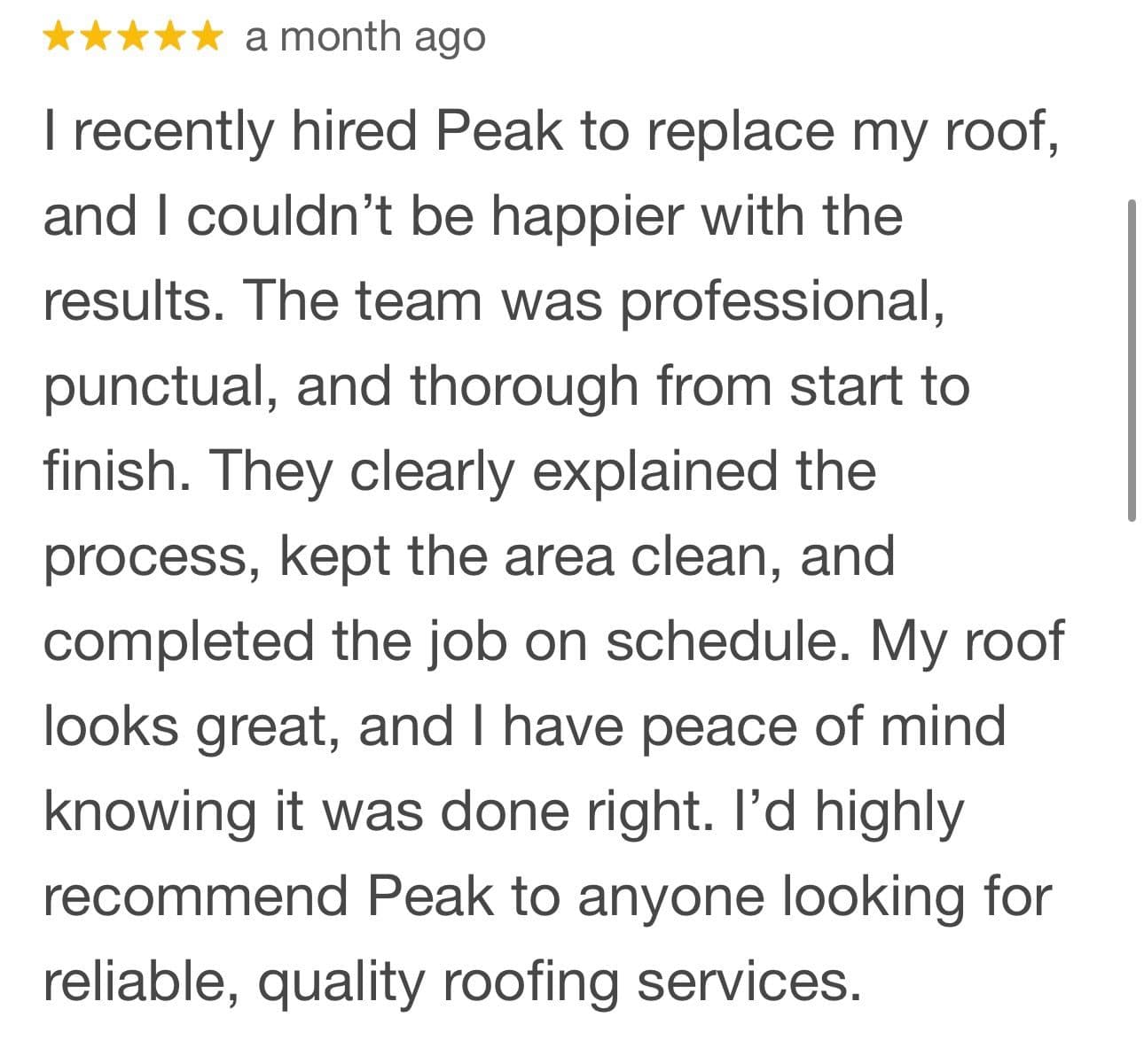 Gallery photos for Satisfied Customers Choose Us for Quality Roofing: Image #3